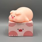 چراغ خواب سیلکونی طرح خوک صورتی