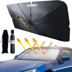افتابگیر چتری برای شیشه جلوی ماشین
