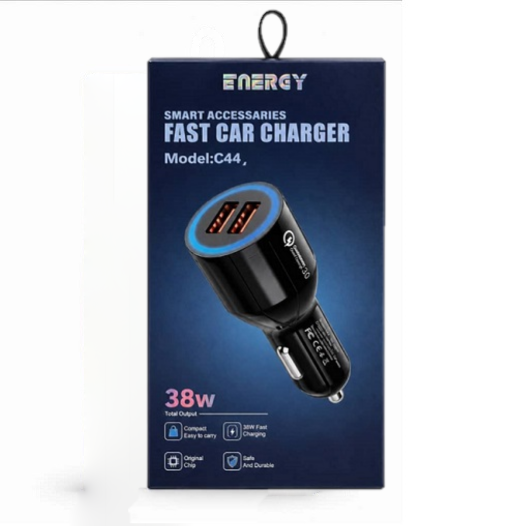 شارژر فندکی خودرو ENERGY مدل C44